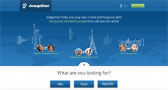 Desktop Screenshot of jewgether.org